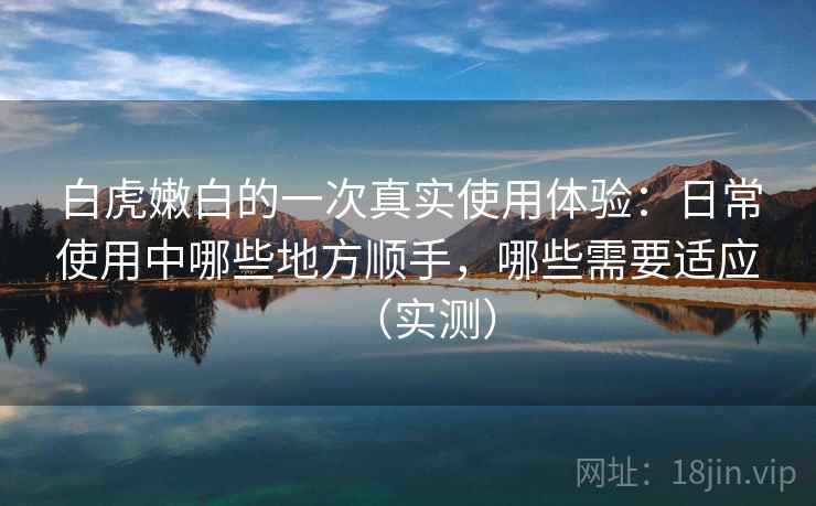 白虎嫩白的一次真实使用体验：日常使用中哪些地方顺手，哪些需要适应（实测）-第2张图片
