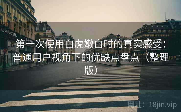 第一次使用白虎嫩白时的真实感受：普通用户视角下的优缺点盘点（整理版）-第1张图片