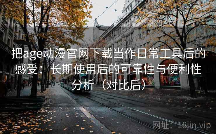 把age动漫官网下载当作日常工具后的感受：长期使用后的可靠性与便利性分析（对比后）-第2张图片